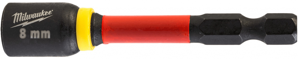 MILWAUKEE Magnetický nástrčný kľúč SHOCKWAVE Hex 8x65 mm