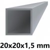 BranyPosuvne.sk Hliníkový jokel štvorcový 20x20x1,5 mm