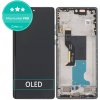 LCD displej + Dotykové sklo Motorola Edge 50 Fusion Forest Blue Aftermarket PRO