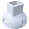 Držiak OEM na stenu/strop s káblovou krytkou pre kamery Tapo C500/C510W/C520WS, biely D-TC5XX-C