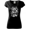 DJ meter - Dámske tričko Pure - XS ( Čierna )