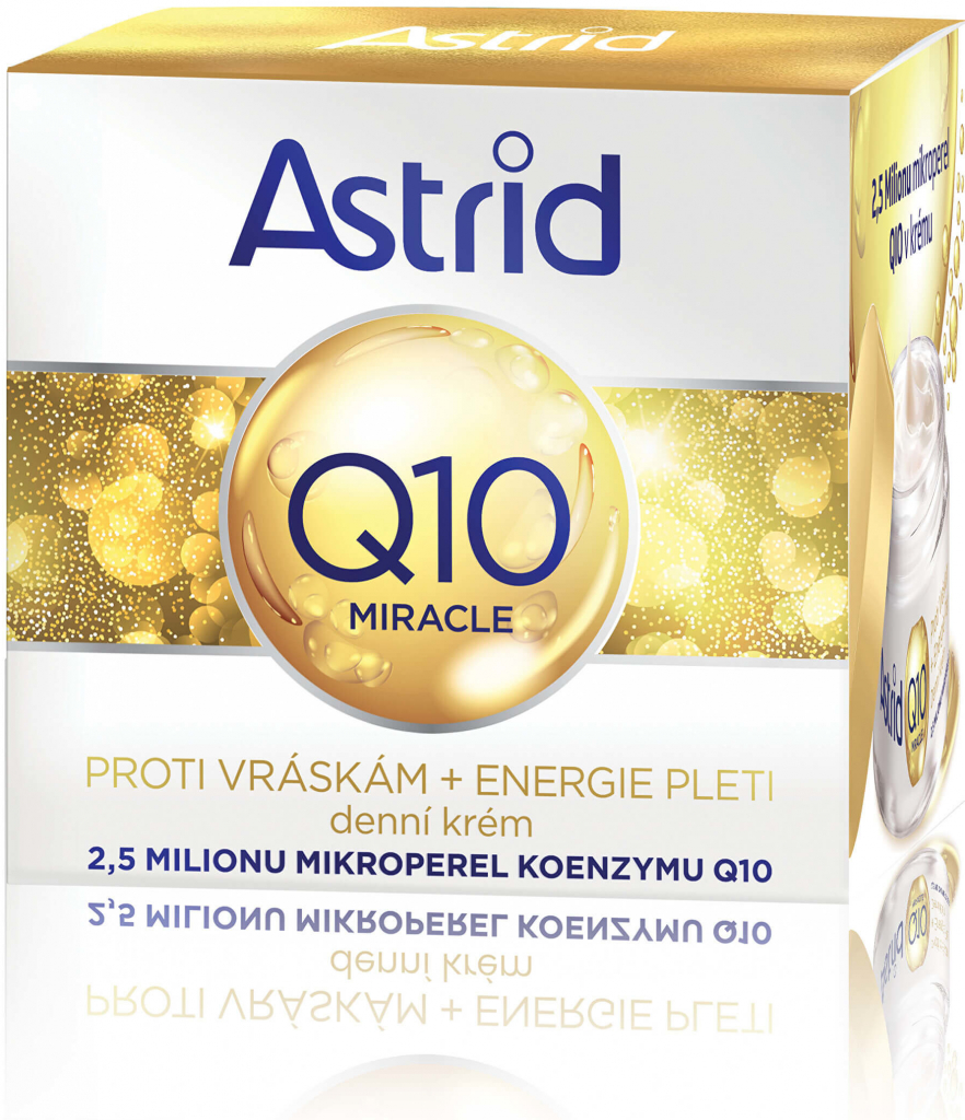 Astrid Q10 Miracle Denný krém proti vráskam 50 ml od 5 € - Heureka.sk