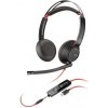 Poly Blackwire 5220 náhlavní souprava, 3.5 mm jack + USB-C/A adaptér, stereo 8X231AA