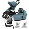 THULE Kočík 4v1 Urban Glide 4 Mid Blue s autosedačkou Maple Light Grey, základňou, príslušenstvom 2025