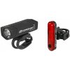 FORCE DOT USB svetlá na bicykel, sada predné + zadné