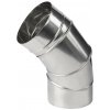 PRODMAX Nerezové komínové nastaviteľné koleno - priemer 140 mm, hrúbka steny rúry 0,6 mm, dymovod - jednoplášť