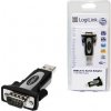 USB LogiLink USB adaptér – RS-232 černý (AU0034)