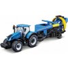 Bburago Bburago 10cm Farm tractor New Holland T7.315 with Cultivator