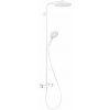 Hansgrohe Raindance Select S Sprchový set Showerpipe s termostatom, 3 prúdy, matná biela 27633700-HG