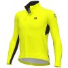 Zateplená pánska cyklistická bunda Alé Cycling Klimatik K-Tornado 2.0 žltá 3XL