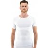 Gina pánske tričko dopredaj V-58006 Biela S/M