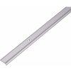 Arcansas Schodová lišta hliníková eloxovaná strieborná 6 x 25 x 1000 mm