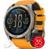 Garmin Fenix 8 AMOLED 51mm Sapphire Titanium Graphite/Orange 010-02905-11