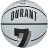 Mini basketbalová lopta Wilson NBA PLAYER ICON MINI BSKT DURANT 3 biela,čierna