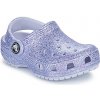 Crocs Nazuvky Classic Glitter Clog T Modrá