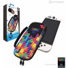 Hyperkin Official Tetris® EVA Hard Shell Carrying Case for Switch®OLED Model/ Switch®(Tetrimino Stack) M07541-TETS
