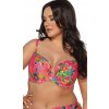 Horný diel plaviek Ava SK 191 Raspberry Charm Maxi vystužený - raspberry charm / 105E