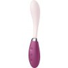 Satisfyer G-Spot Flex 3 - nabíjateľný G-bod vibrátor (ružovo-červený)