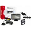 AMiO - Parkovací asistent TFT01 4,3” s kamerou HD-501-IR 4-senzorové, čierne 02670