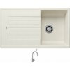 Blanco ZIA 45 SL biela soft 527201 + Blanco MIDA-S chróm 521454