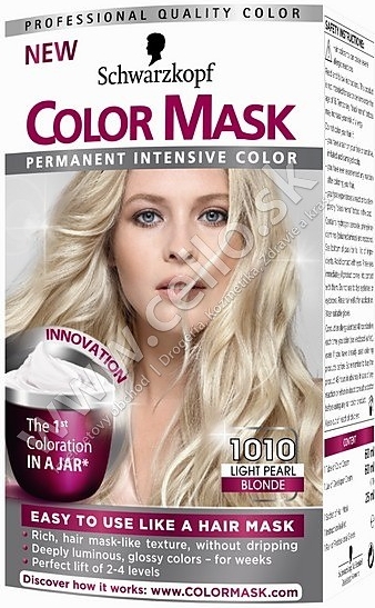 Schwarzkopf Color Mask trojfázová luxusná farbiaca maska 1010 - svetlý  perleťový blond od 4,66 € - Heureka.sk