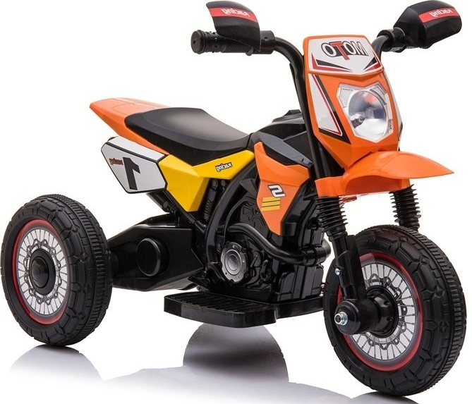 Lean Toys elektrická motorka GTM2288 predné led svetlá oranžová