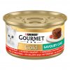 Gourmet Gold Savoury Cake s hovädzím a paradajkami 48 x 85 g
