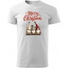Stymio Tričko „Merry Christmas“ – rodinná vianočná edícia Strih: Detský, Veľkosť: 158 cm / 12 rokov Rodinný set s trpaslíkmi + možnosť mena