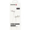 Swissten Earbuds Rainbow YS-D2, white