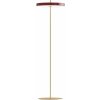 Červená LED stojacia lampa so stmievačom s kovovým tienidlom (výška 151 cm) Asteria Floor – UMAGE