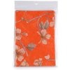 Papierová obálka 12,5x17,5 cm - 5 ks 2 oranžová