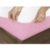 Dreamy Linens Plachta jersey, svetle ružová Rozměry: 160 x 200 cm