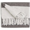 Giftdecor Bavlněný přehoz na postel 130x160 cm hnědý