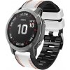 Kožený ŠPORTy QuickFit remienok pre Garmin 22mm - Biely IR-AWGW-0566