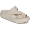 Crocs Šľapky Getaway Platform Toe Loop Béžová