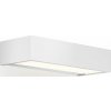 Nástenná lampa Box LED 2700K 25 cm biela matná