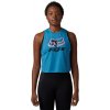 Fox Morphic Crop Tank blueberry L