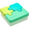 Melii Olovrantový box Puzzle 850 ml - zelený, limetkový, modrý