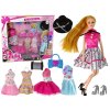 Lean Toys Súprava bábiky Emily s oblečením