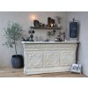 Chic Antique Vintage dosk 217 x 76 x 118 cm krémový
