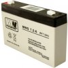 MWS 7.2-6, 7.2Ah 6V, MWS 7.2-6