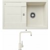 Blanco METRA 45 S biela soft 527106 + Blanco MILI biela soft 527461