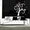 Sablio Samolepka na stenu: Strom s ptáčky, rozmery 120x120 cm