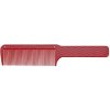 JRL Barber Blending Comb prechodový hrebeň červený hrebeň J202 9.6