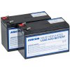 AVACOM AVA-RBP02-12090-KIT - baterie pro UPS CyberPower, EATON, Effekta, FSP Fortron, HP, Legrand AVA-RBP02-12090-KIT