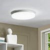 Prios LED stropné svietidlo Artin, Ø 28 cm, biele, CCT, IP65 - 9978111