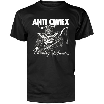 Plastic Head tričko metal Anti Cimex Country of Sweden čierne