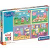 Puzzle Prasiatko Peppa 4v1