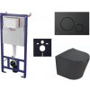 Cenovo zvýhodnený závesný WC set SAT do ľahkých stien / predstenová montáž + WC SAT Infinitio SIKOSSINB68K