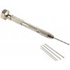 Heller Ručná vŕtačka s piatimi vrtákmi (1, 1.2, 1.4, 1.5, 1.8 mm)